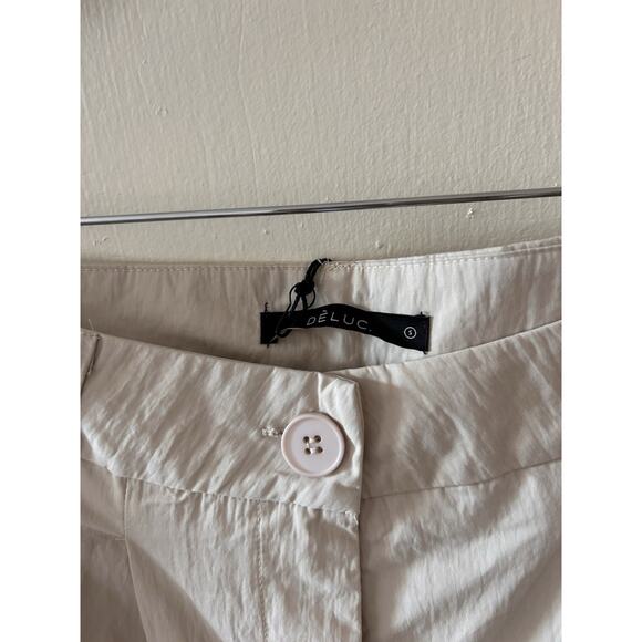 NWT Deluc Louna Pant Wide Leg Light Tan Flared | S - Picture 6 of 6